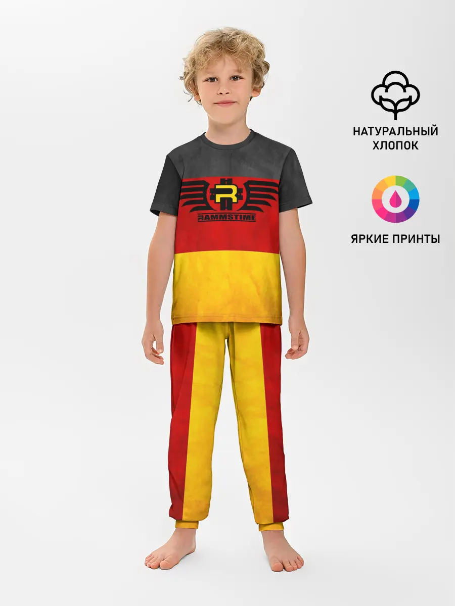Детская пижама с брюками / Rammstein