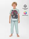 Детская пижама с брюками / Blue Godzilla