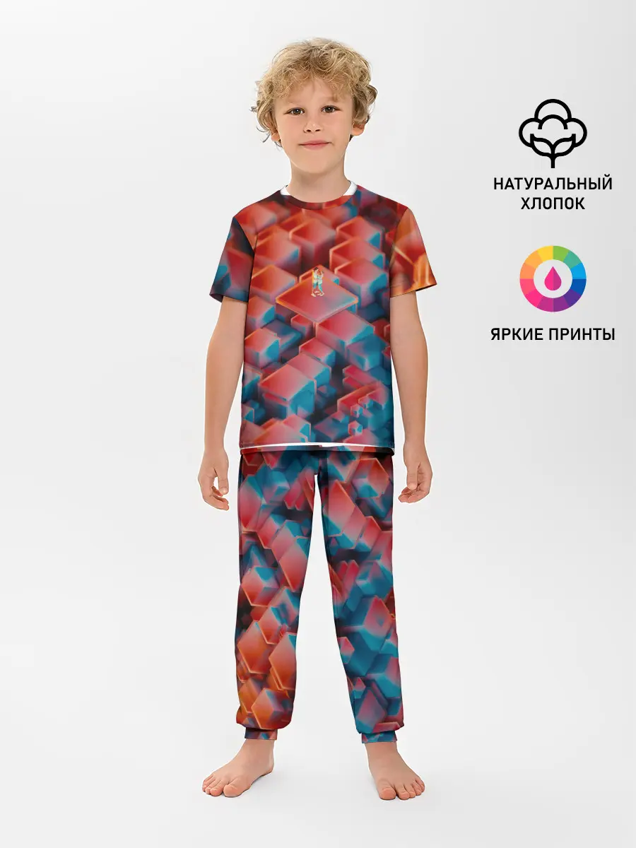 Детская пижама с брюками / Пара