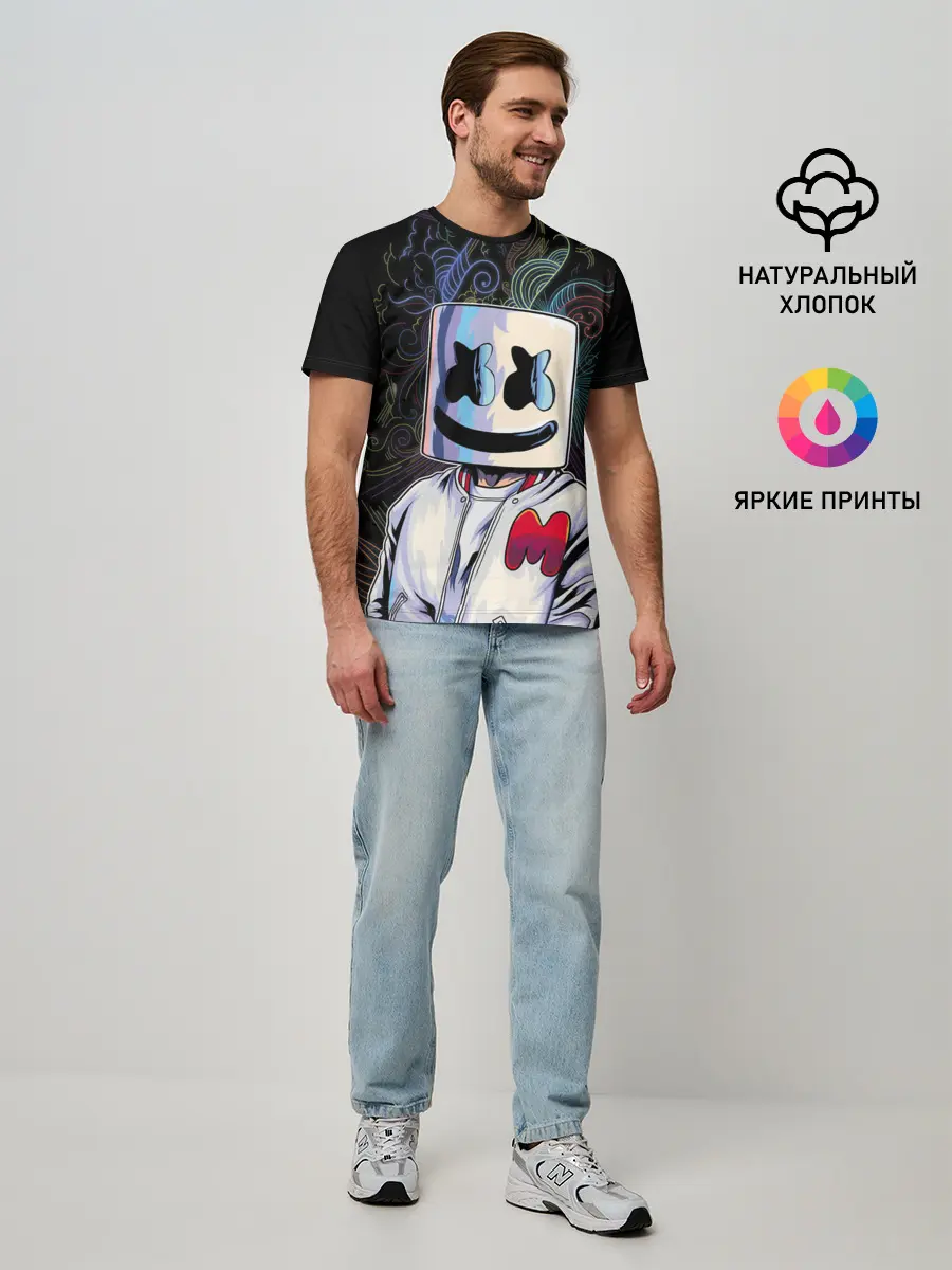 Мужская базовая футболка / M