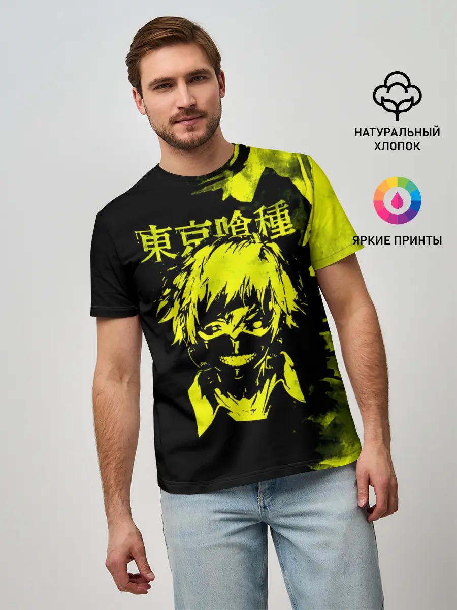Мужская базовая футболка / Канеки Кан