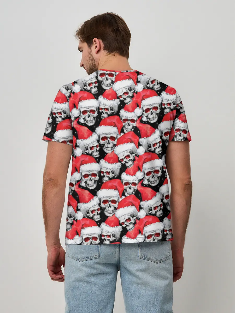 Мужская базовая футболка / Деды морозы