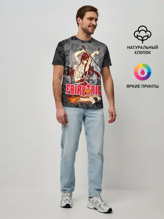 Мужская базовая футболка / Fairy Tail