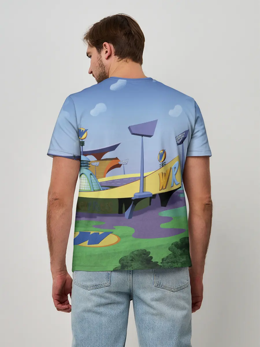 Мужская базовая футболка / Bella Badge