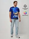 Мужская базовая футболка / SONIC