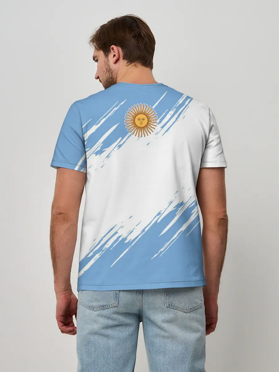 Мужская базовая футболка / Аргентина