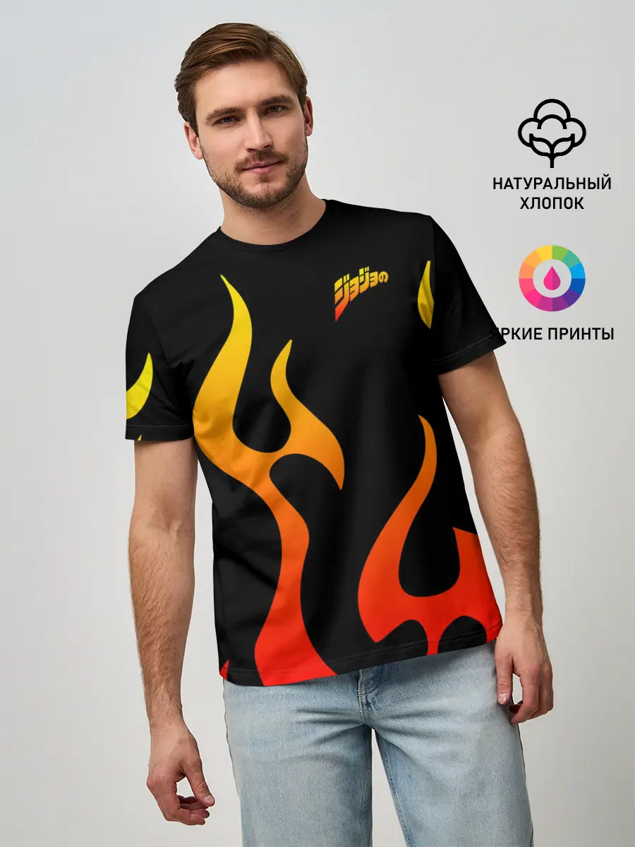 Мужская базовая футболка / JoJo Bizarre Adventure