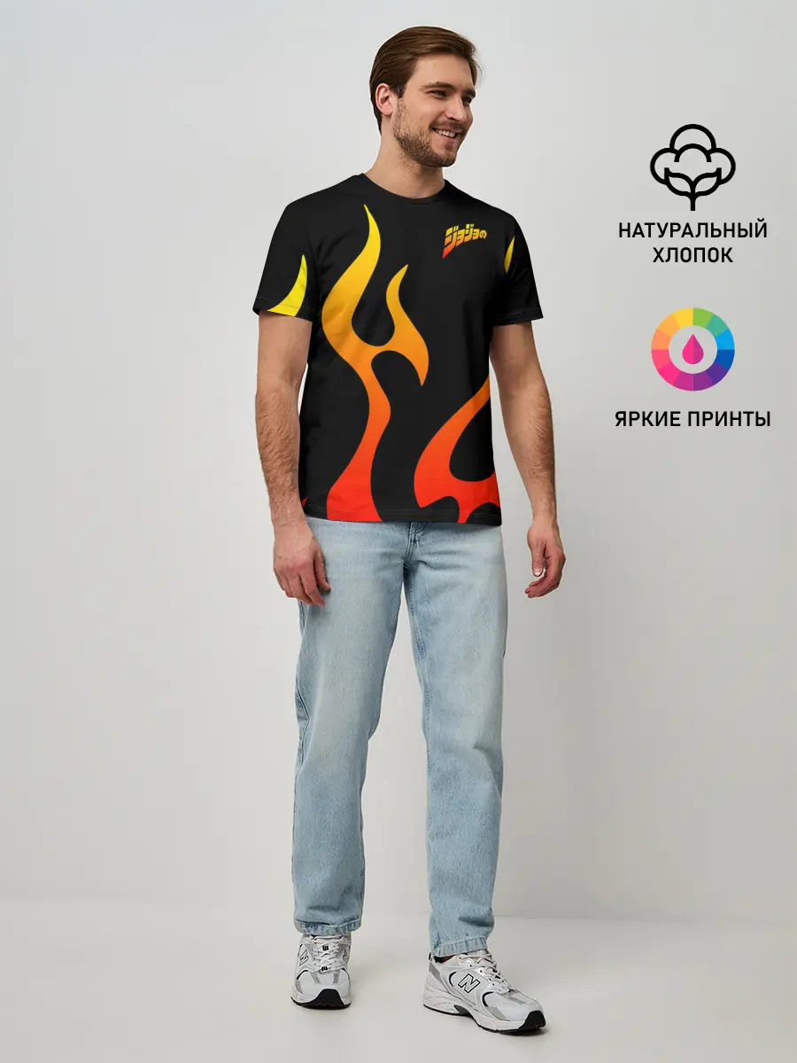 Мужская базовая футболка / JoJo Bizarre Adventure