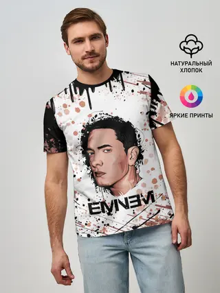 Мужская базовая футболка / EMINEM | ЭМИНЕМ