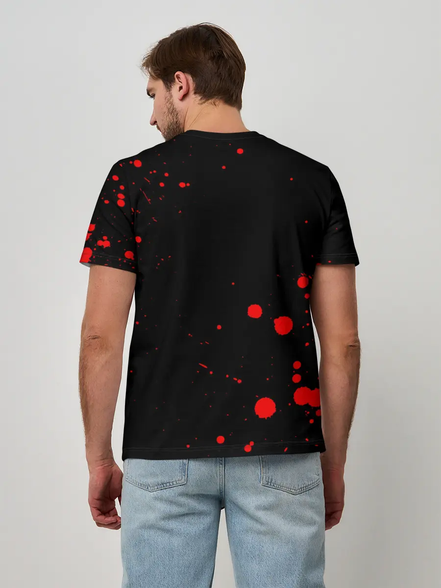 Мужская базовая футболка / nCoV | Коронавирус