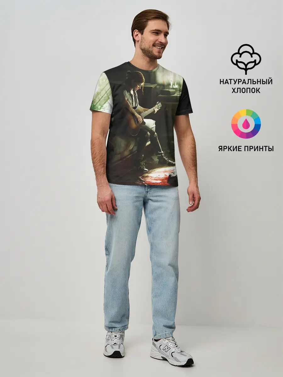 Мужская базовая футболка / ЛАСТ ОФ АС 2 ЭЛЛИ