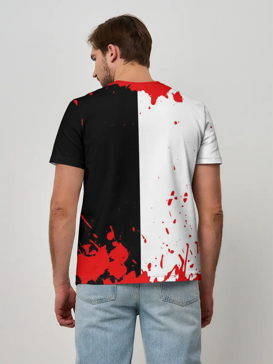 Мужская базовая футболка / MONOKUMA Blood