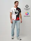 Мужская базовая футболка / MONOKUMA Blood