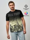 Мужская базовая футболка / Нью-Йорк