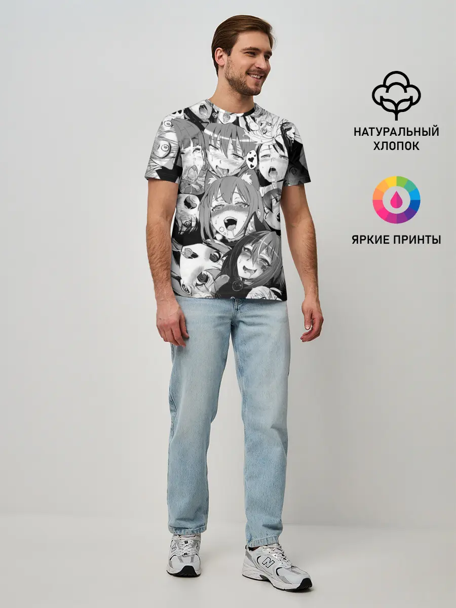 Мужская базовая футболка / СЕНПАЙ / SENPAI