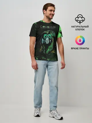 Мужская базовая футболка / Чернобылит / Chernobylite