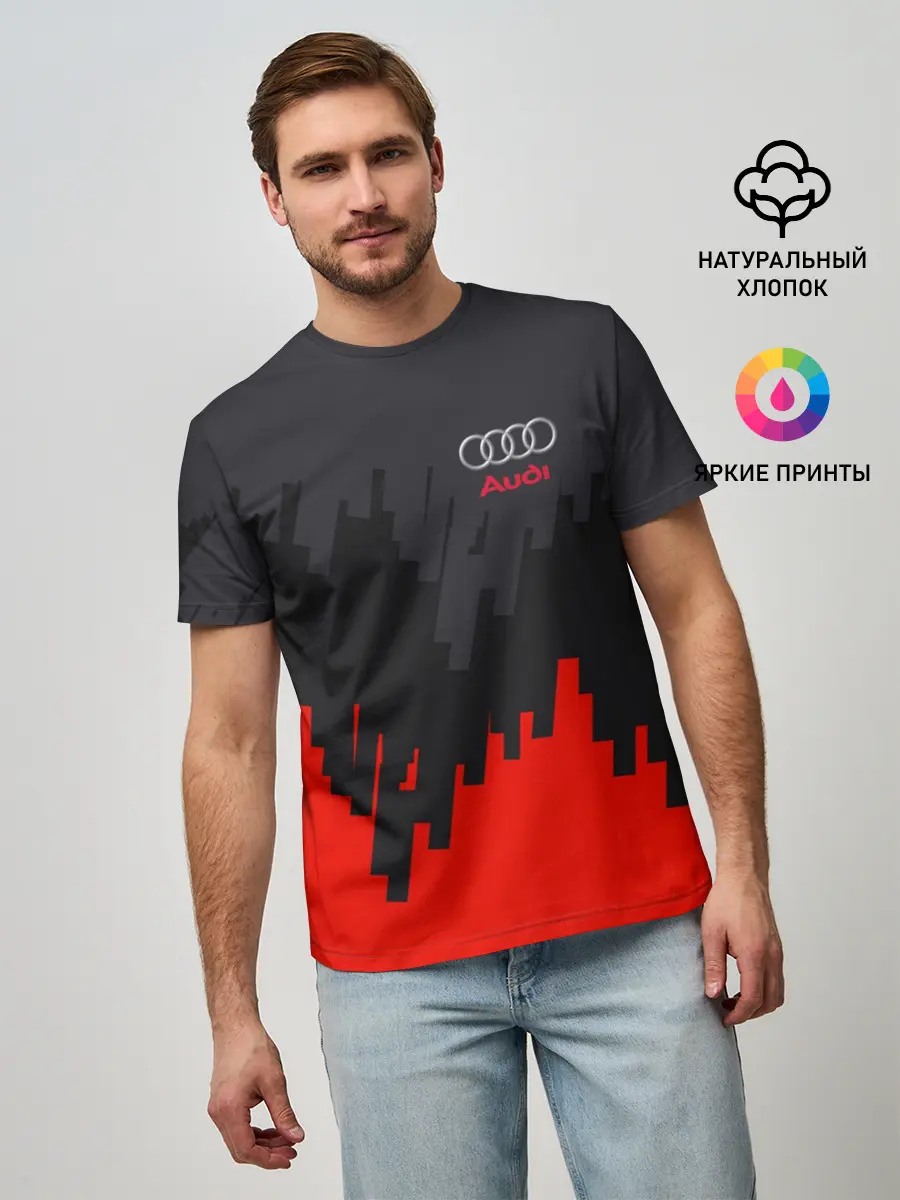 Мужская базовая футболка / AUDI SPORT
