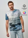 Мужская базовая футболка / Море