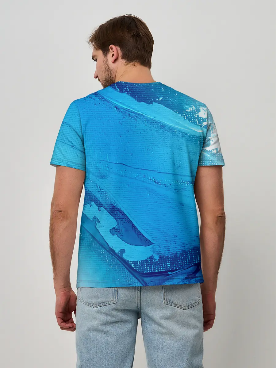 Мужская базовая футболка / ФУТБОЛ РОССИЯ / Russia