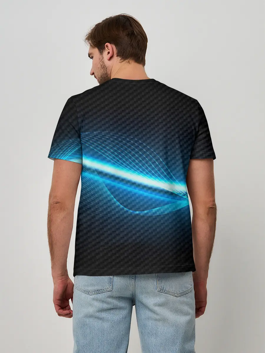 Мужская базовая футболка / KIA machine motor XXI