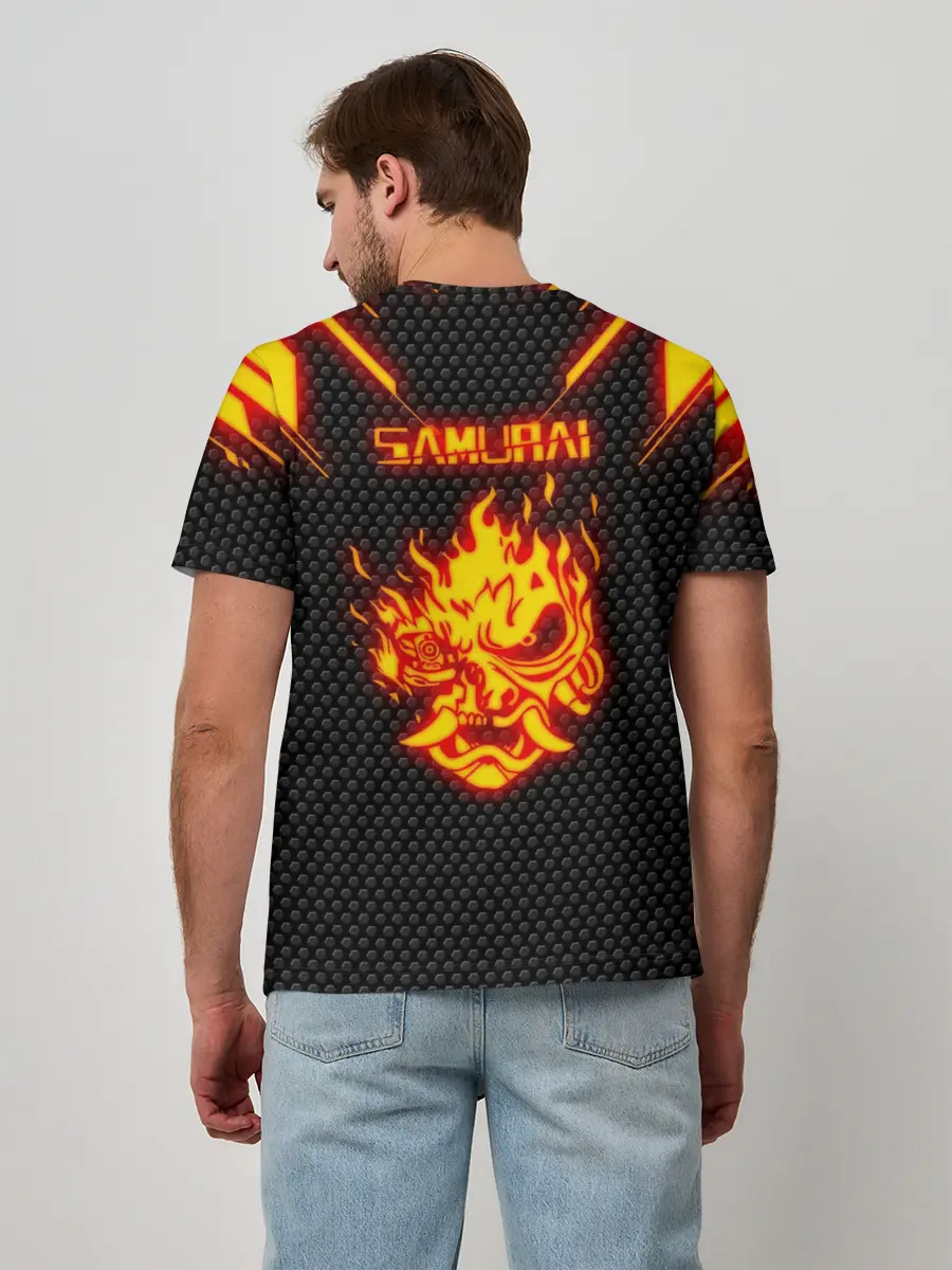 Мужская базовая футболка / CYBERPUNK 2077