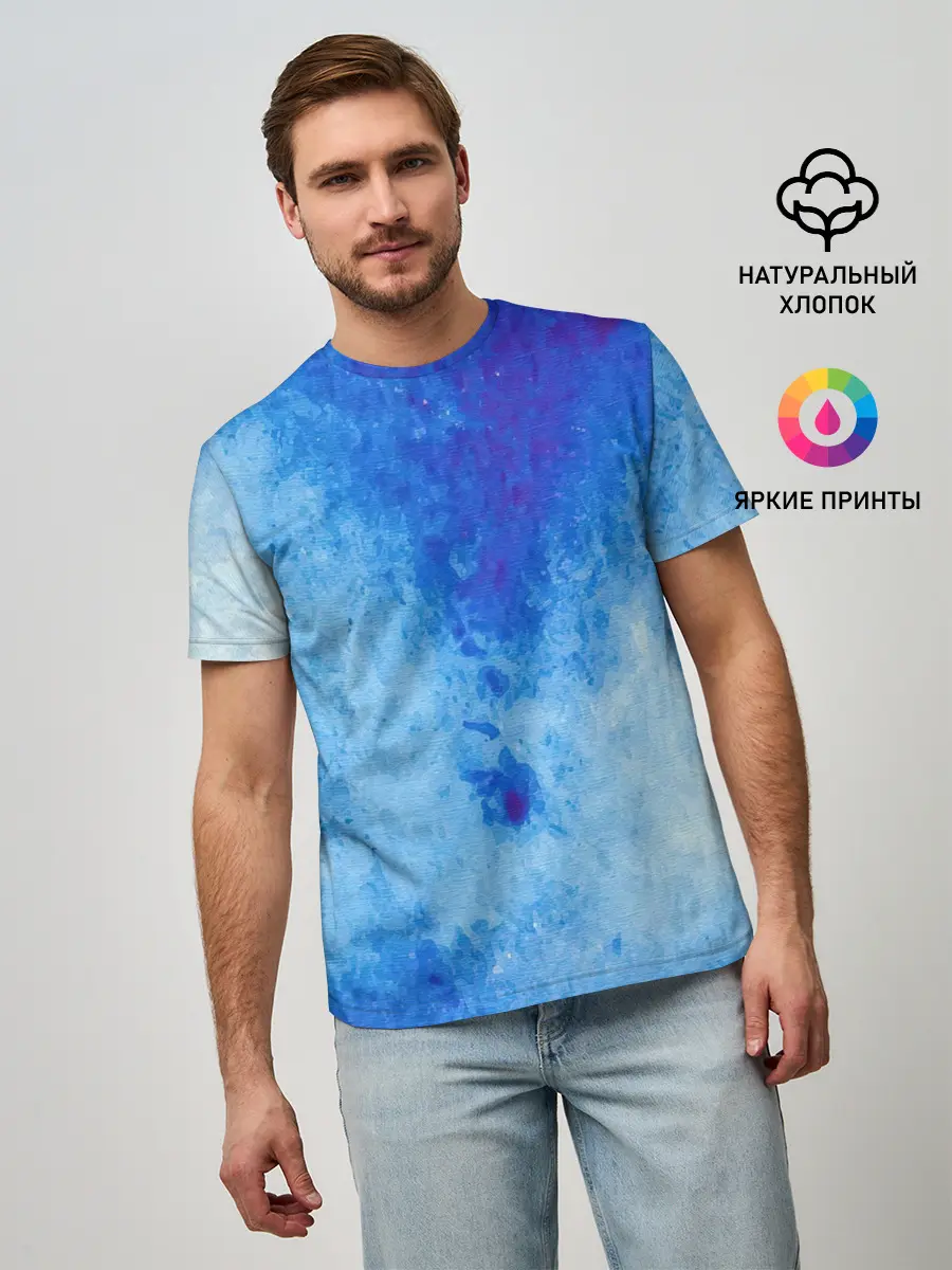 Мужская базовая футболка / Заморозки