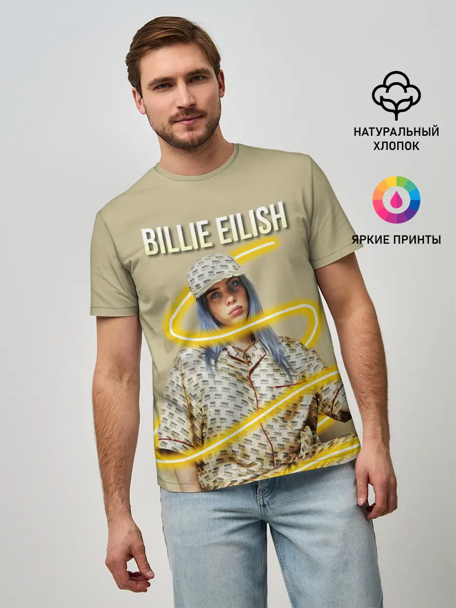 Мужская базовая футболка / BILLIE EILISH