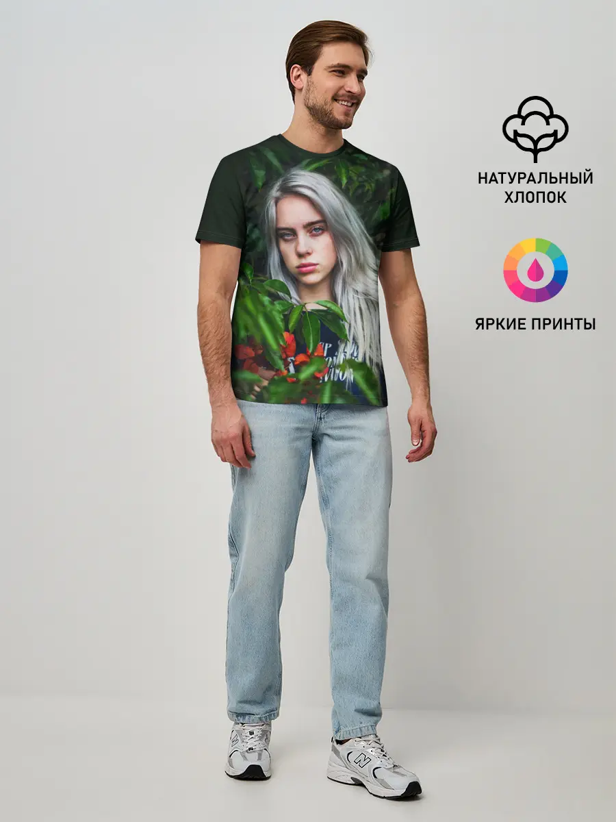 Мужская базовая футболка / BILLIE EILISH