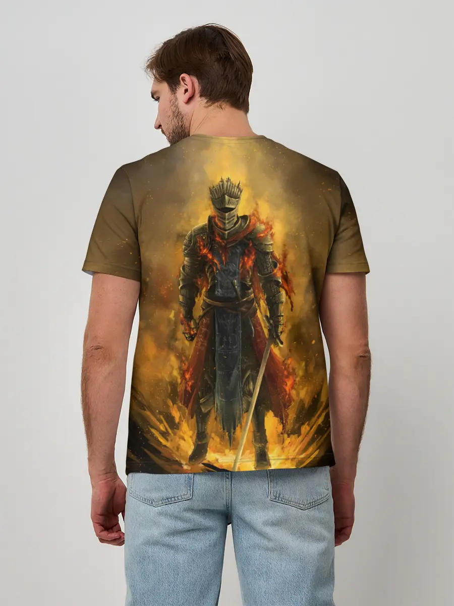 Мужская базовая футболка / Dark Souls