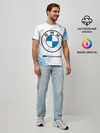 Мужская базовая футболка / BMW / БМВ