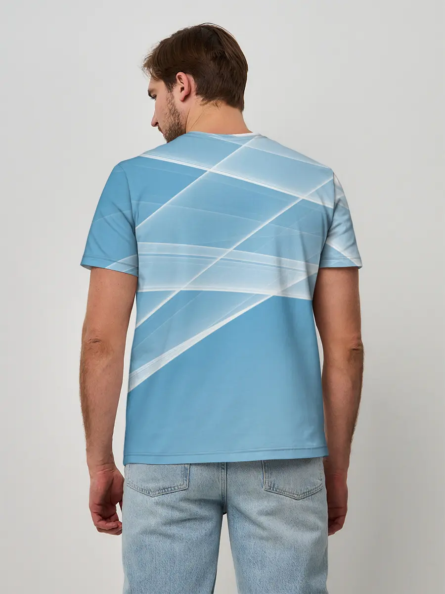 Мужская базовая футболка / lexus