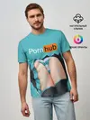 Мужская базовая футболка / PORN HUB