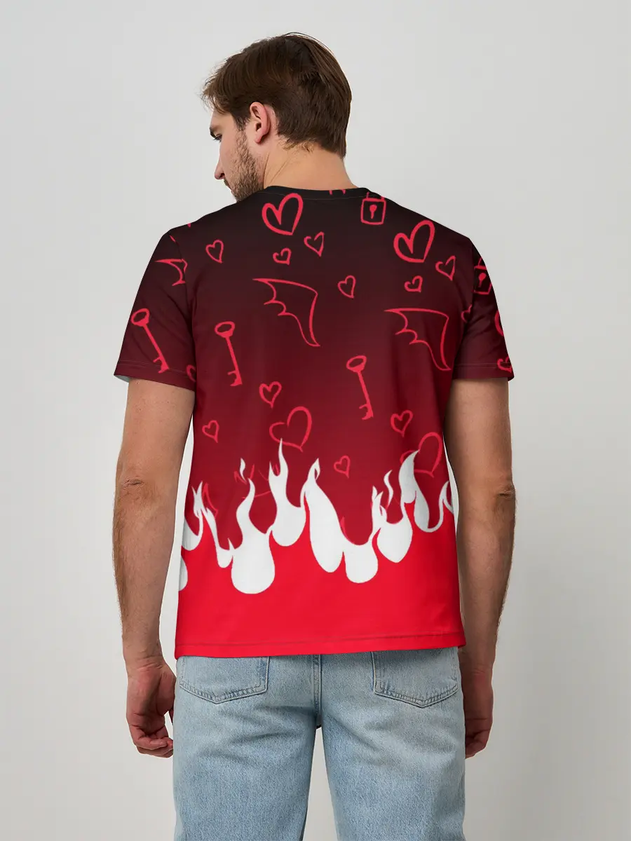 Мужская базовая футболка / ОТЕЛЬ ХАЗБИН ЧАРЛИ