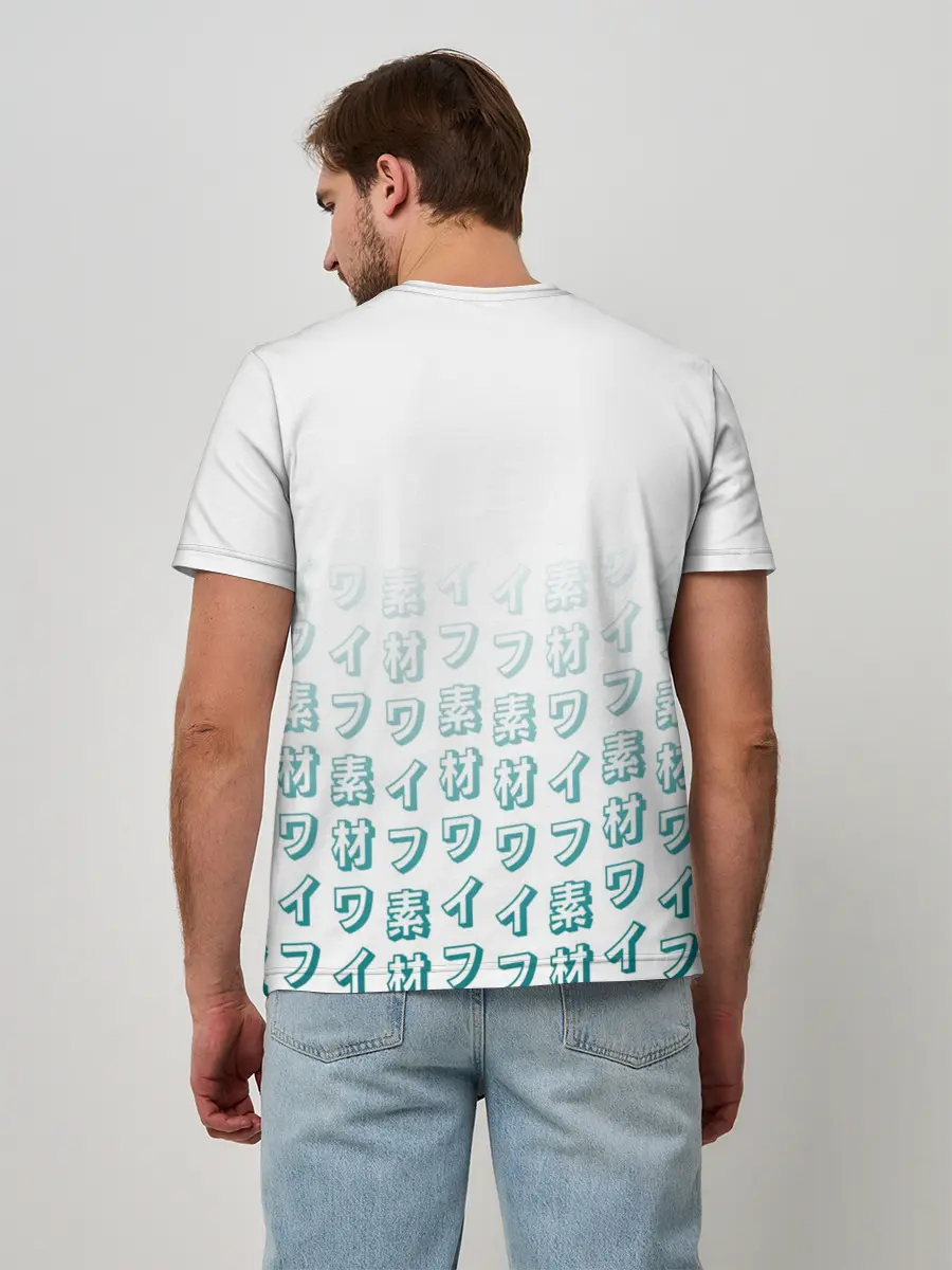 Мужская базовая футболка / Waifu - Hatsune Miku