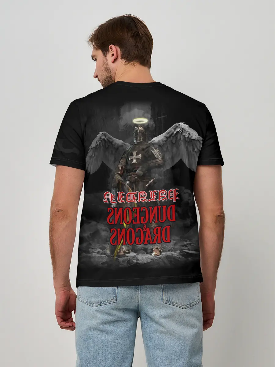 Мужская базовая футболка / Dungeons & Dragons | Паладин