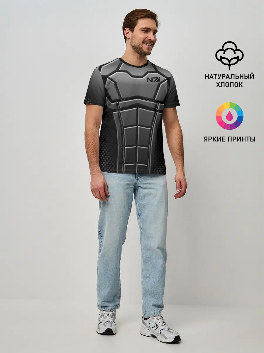 Мужская базовая футболка / КОСТЮМ N7