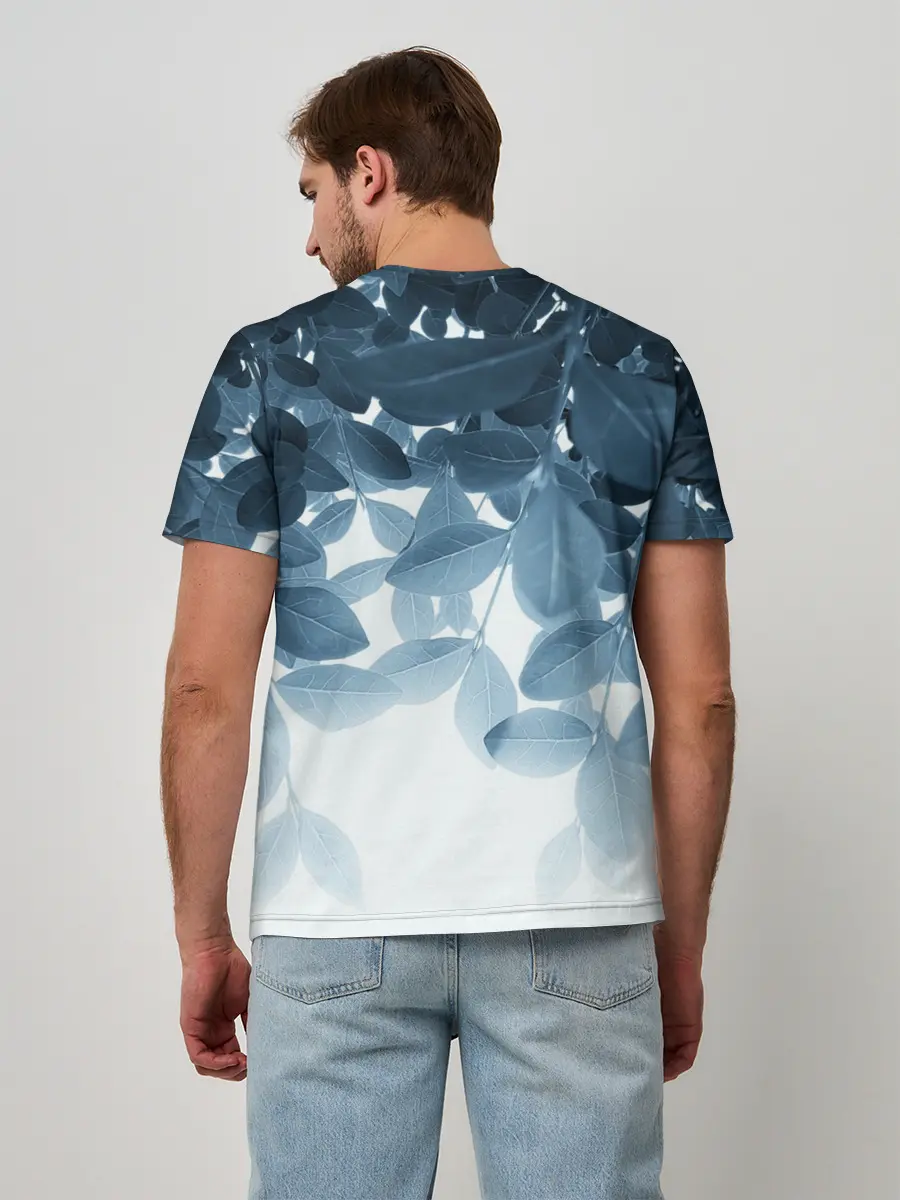 Мужская базовая футболка / Тропики