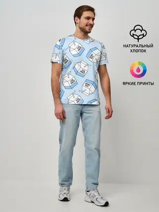 Мужская базовая футболка / СЛЕЗЫ МАЛЬЧИКОВ