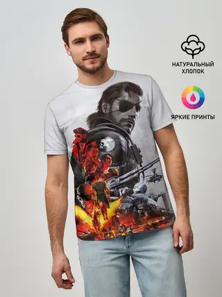 Мужская базовая футболка / Metal Gear