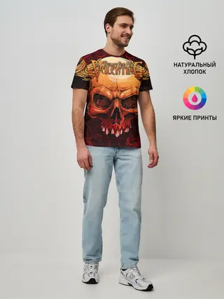 Мужская базовая футболка / Bullet For My Valentine