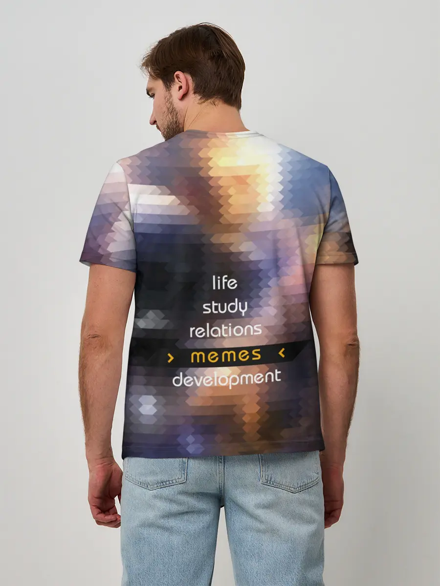 Мужская базовая футболка / Memes Nation