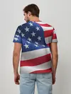 Мужская базовая футболка / USA