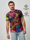 Мужская базовая футболка / Калейдоскоп
