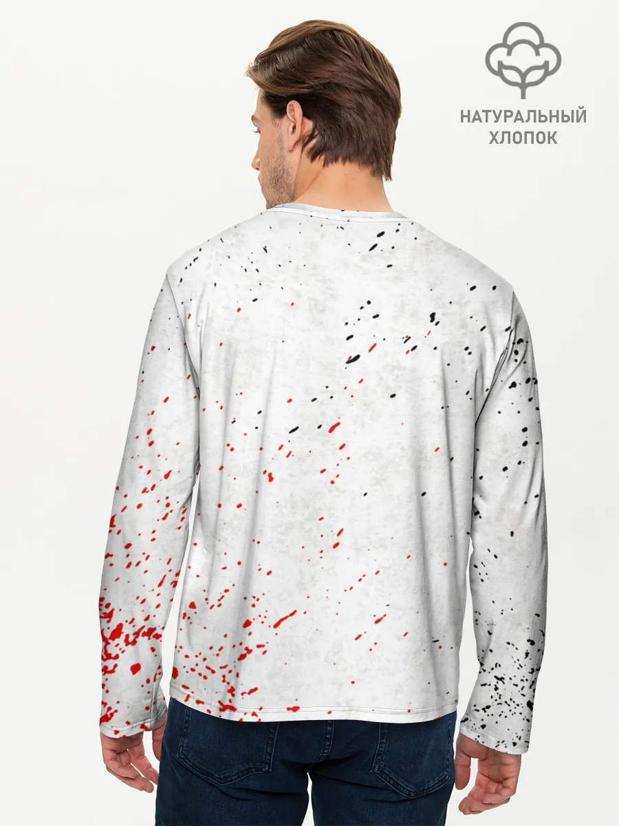 Мужской лонгслив базовый / Токийский гуль