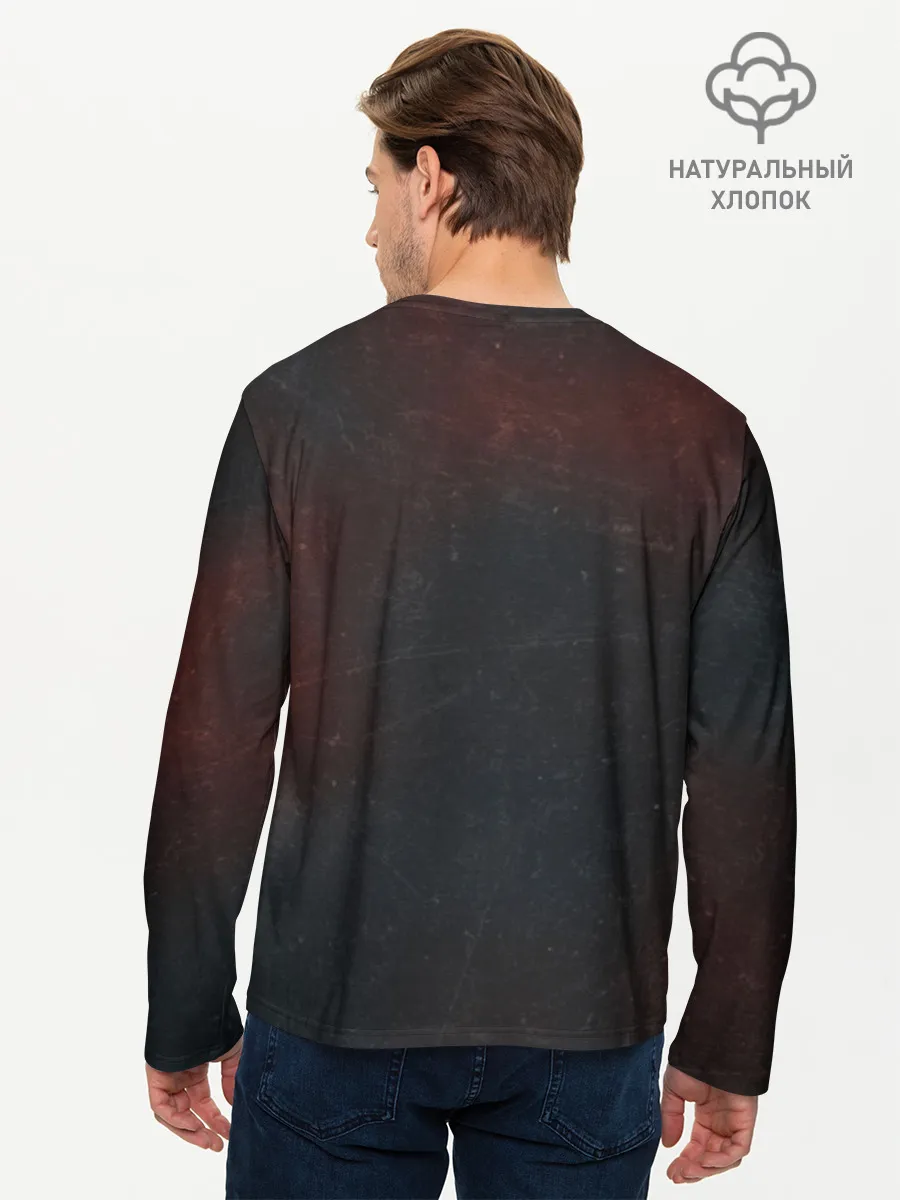 Мужской лонгслив базовый / Токийский гуль