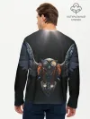 Мужской лонгслив базовый / Steampunk owl
