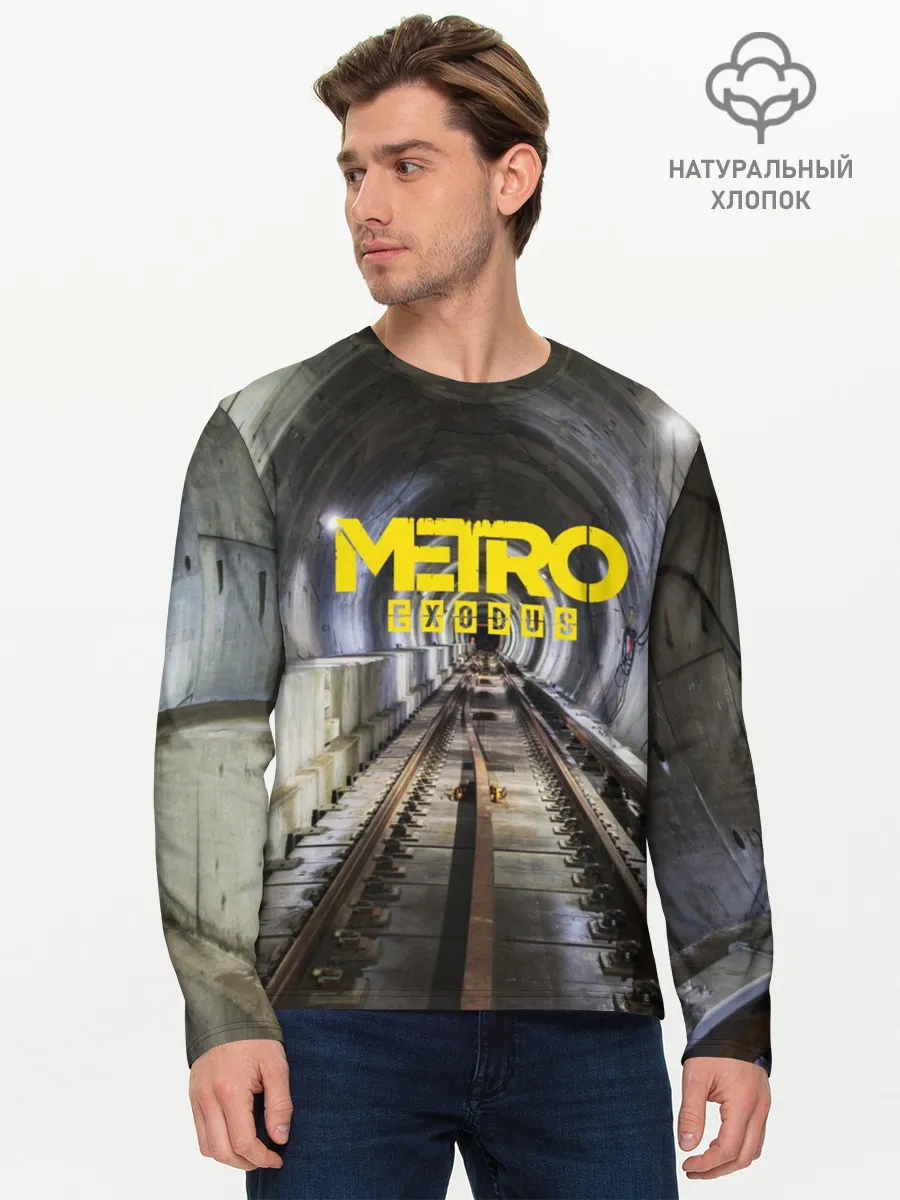 Мужской лонгслив базовый / METRO EXODUS