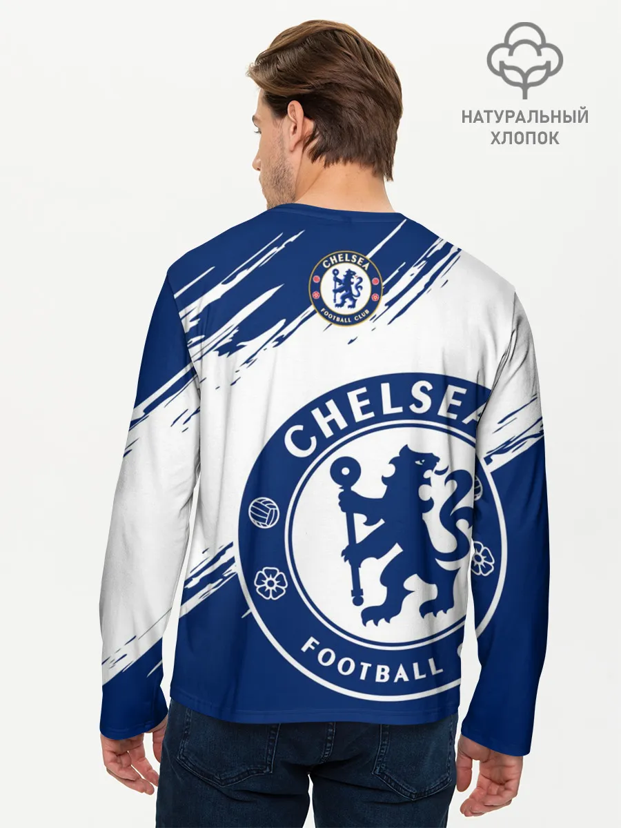 Мужской лонгслив базовый / Челси