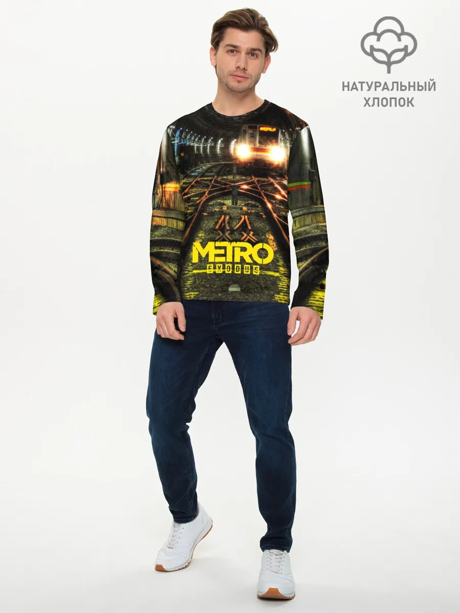 Мужской лонгслив базовый / METRO EXODUS