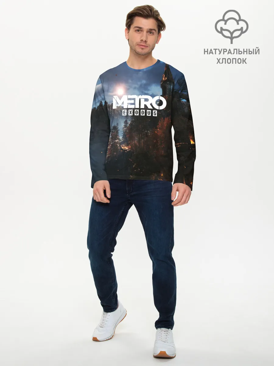 Мужской лонгслив базовый / METRO EXODUS